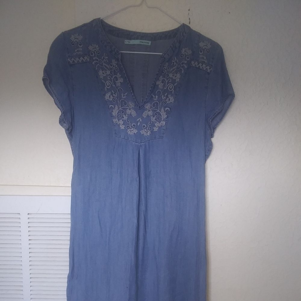 Maurices Embroidered Sleeveless Dress - Picture 1 of 5